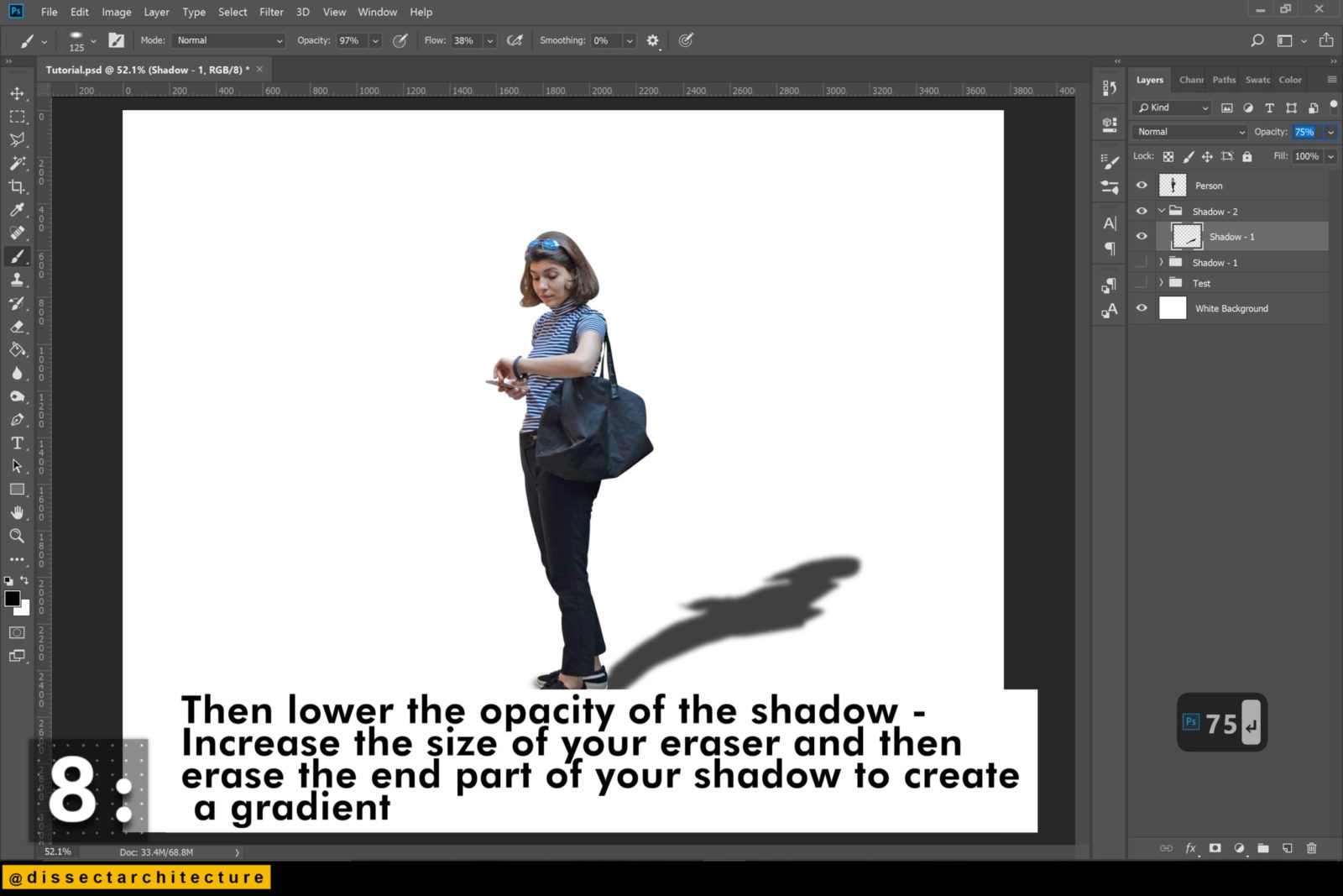 addind drop shadow after effects